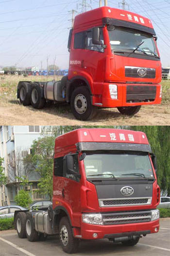 ���ͼ4-����´����ؿ� 350���� 6X4 �Զ��� (CA4258P2K2T1EA81)��ǣ����